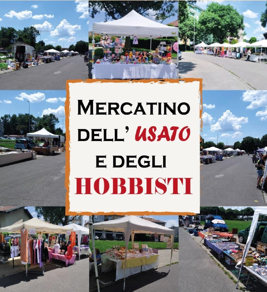 Domenica 2 febbraio mercatino dell'usato e degli hobbisti 